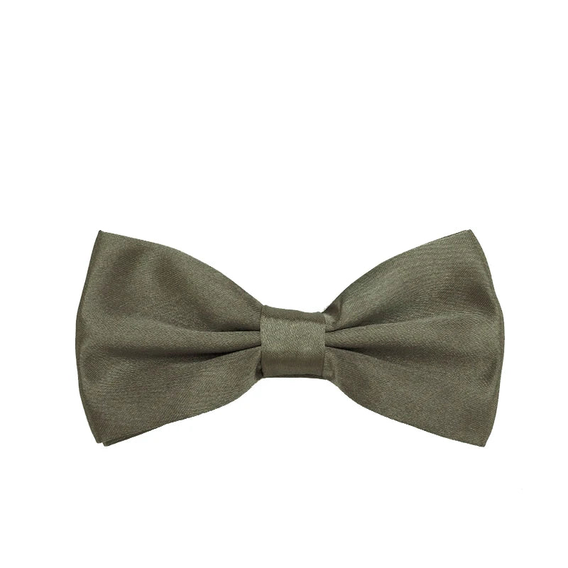HUISHI Bow Tie For Men Bowtie Solid Color Fashion Butterfly Cravat Banquet Party Bowties Black Gold Red Royal Blue Wine Ties Men