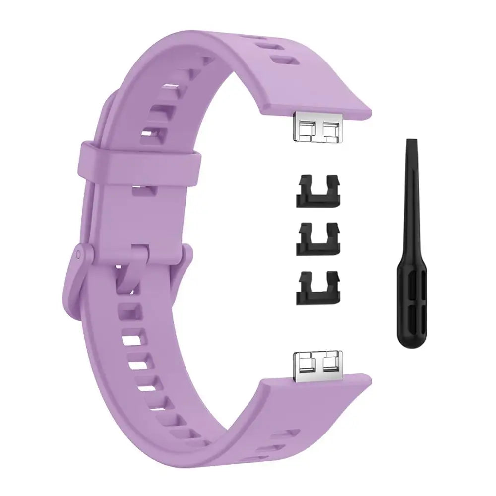 Silicone Band For Huawei Watch FIT Strap Smartwatch Accessories Replacement Wrist Bracelet Correa huawei watch fit Straps