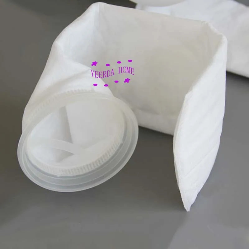 180x430mm PP/Stainless Ring environmental protection Industrial Filter Sock Pocket Bag 0.2/0.5/5/10/25/50/75/100/200/300 micron