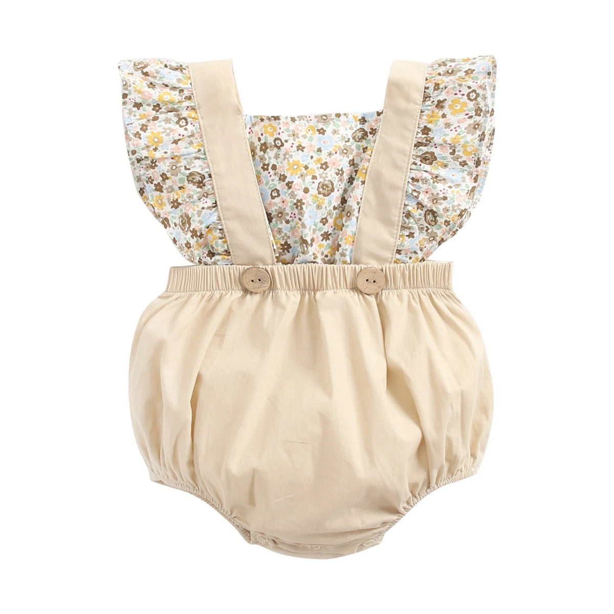 Sanlutoz Summer Cotton Baby Girls Rompers Newborn Princess Baby Clothing Cute Flowers Toddler Infant Romper