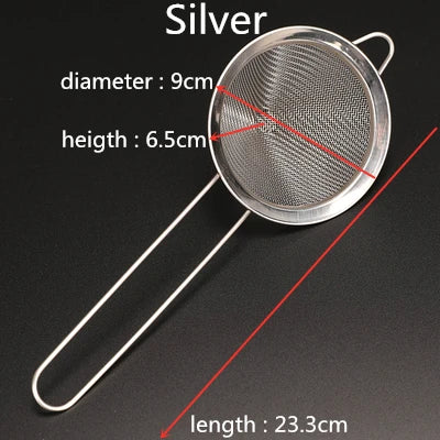Bar Strainer Sprung Cocktail Strainer Stainless Steel Deluxe Strainer Bar Tools