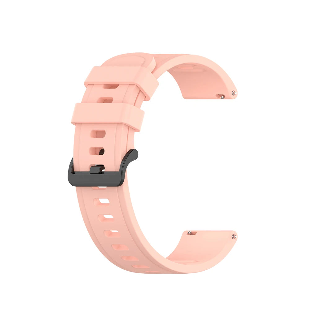 20mm Silicone Strap For Garmin Forerunner 165 168 245 645 Music Watchband For Garmin Vivoactive 3 5 Band Venu/SQ/2 Plus Bracelet