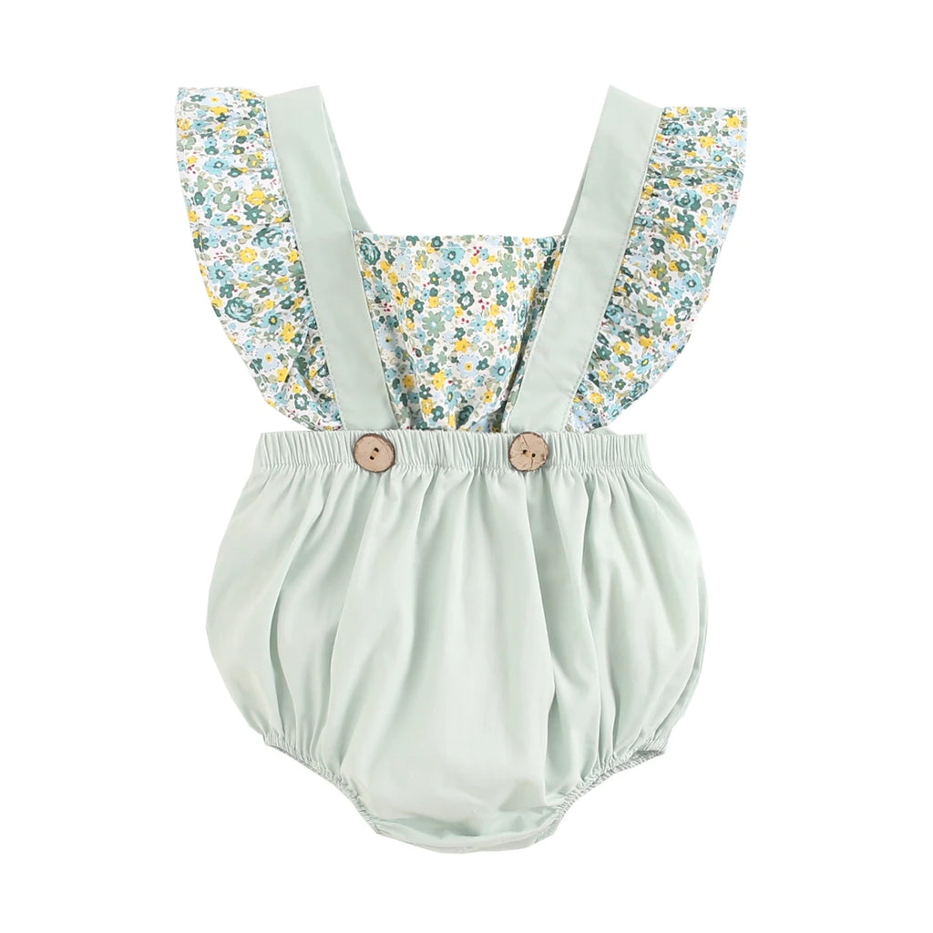 Sanlutoz Summer Cotton Baby Girls Rompers Newborn Princess Baby Clothing Cute Flowers Toddler Infant Romper