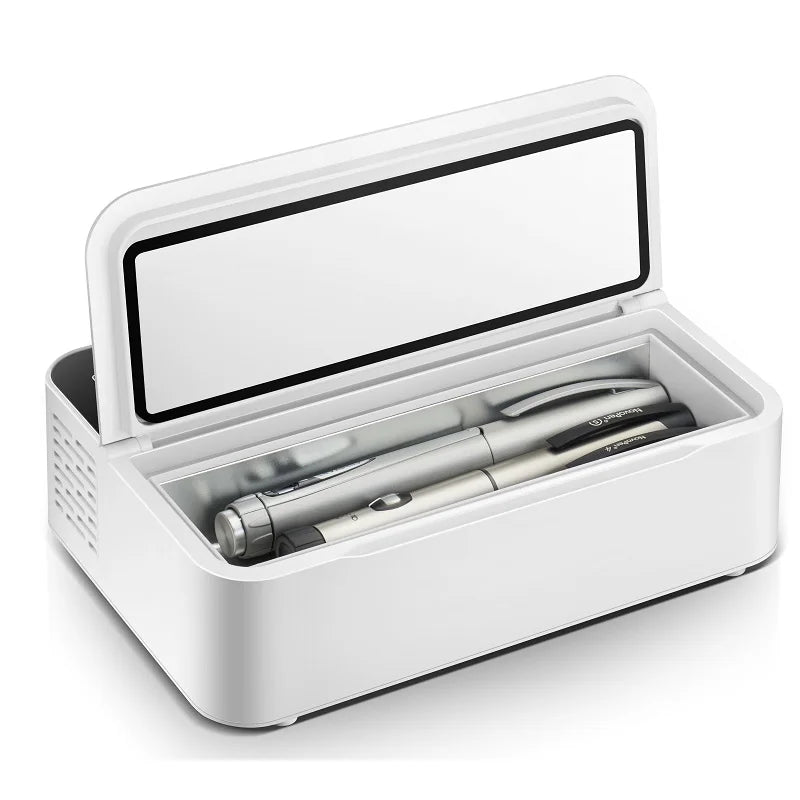 Mini Portable Insulin Refrigerator Mini-Fridge Cooler For Insulin Serum Interferon Capsules Battery 7800mAh Capacity 260 ML