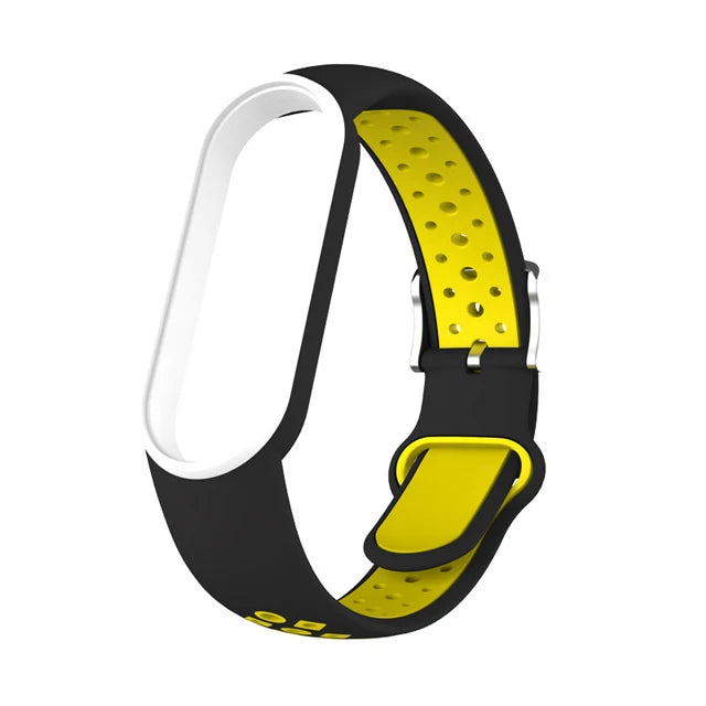 Strap for Mi Band 7 Bracelet Sport Silicone Miband5 Miband 6 Wrist Correa Replacement Band for Xiaomi Mi Band 7 Belt Accessories