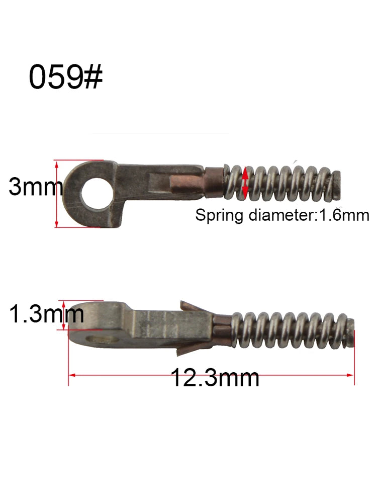 1800pcs Eyeglasses Spring Insert Glasses Repairing Flex Temples Optical Frame Broken Replacement Accessory