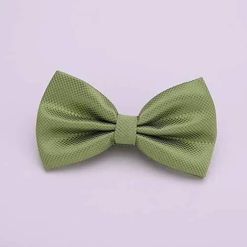 HUISHI Bow Tie For Men Bowtie Solid Color Fashion Butterfly Cravat Banquet Party Bowties Black Gold Red Royal Blue Wine Ties Men