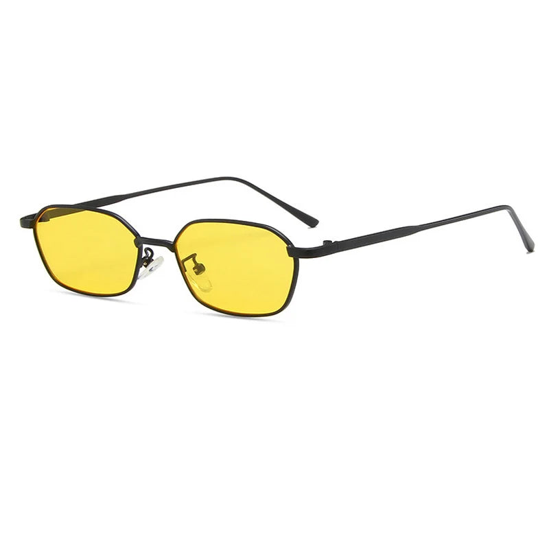Small Square Sunglasse Women Men Brand Steampunk Metal Frame Sunglasses Men Retro Glasses UV400 Eyeglasses O949