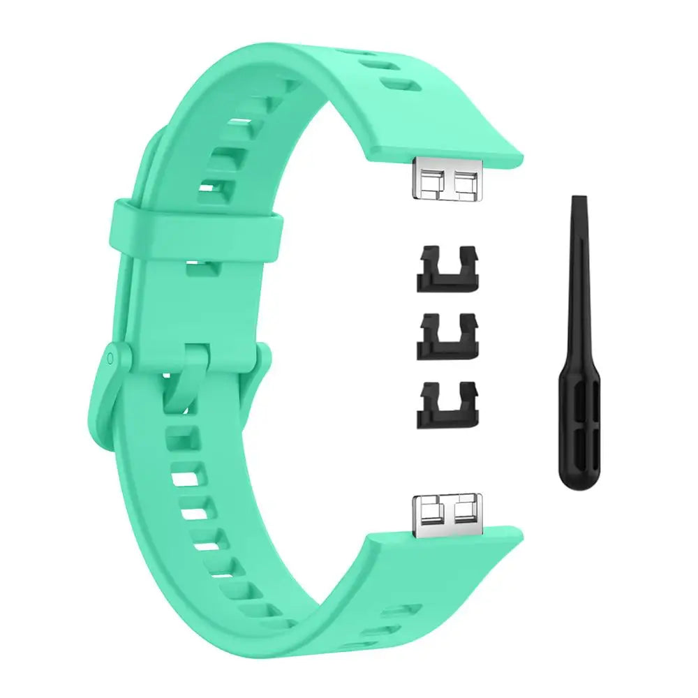 Silicone Band For Huawei Watch FIT Strap Smartwatch Accessories Replacement Wrist Bracelet Correa huawei watch fit Straps