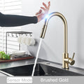 Pull Out Sensor Black Kitchen Faucet Sensitive Touch Control Faucet Mixer For Kitchen Touch Sensor Kitchen Mixer Tap