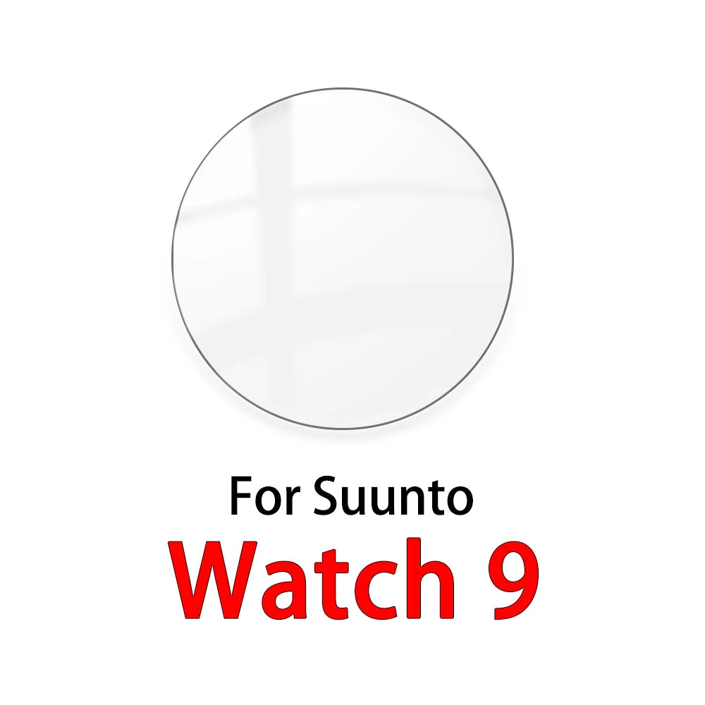 [5PCS] Tempered Glass for Suunto Watch 9 Baro 7 5 3 Screen Protector - Ultra HD Anti-scratch Glass Protective Film Accessories