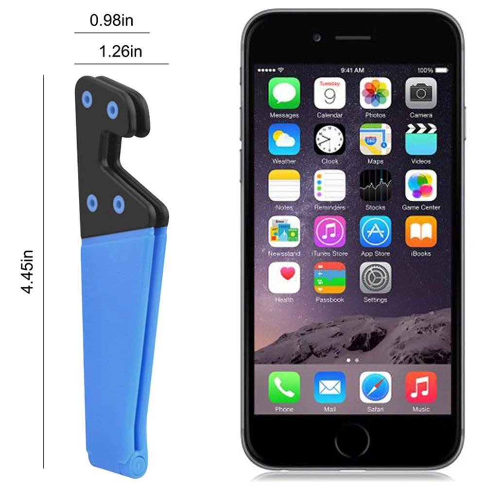 V-Shaped Universal Foldable Mobile Cell Phone Stand Holder for Smartphone Tablet Adjustable Support Phone Support Bracket Mount