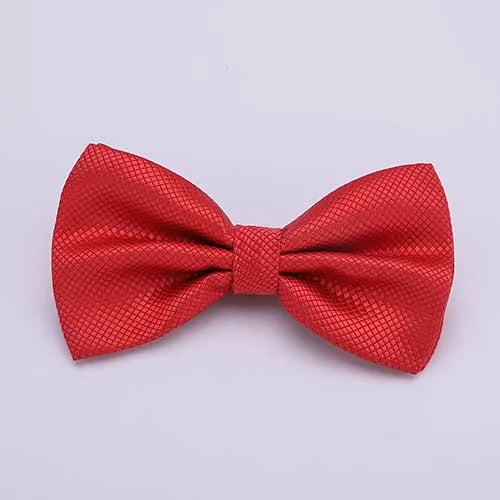 HUISHI Bow Tie For Men Bowtie Solid Color Fashion Butterfly Cravat Banquet Party Bowties Black Gold Red Royal Blue Wine Ties Men