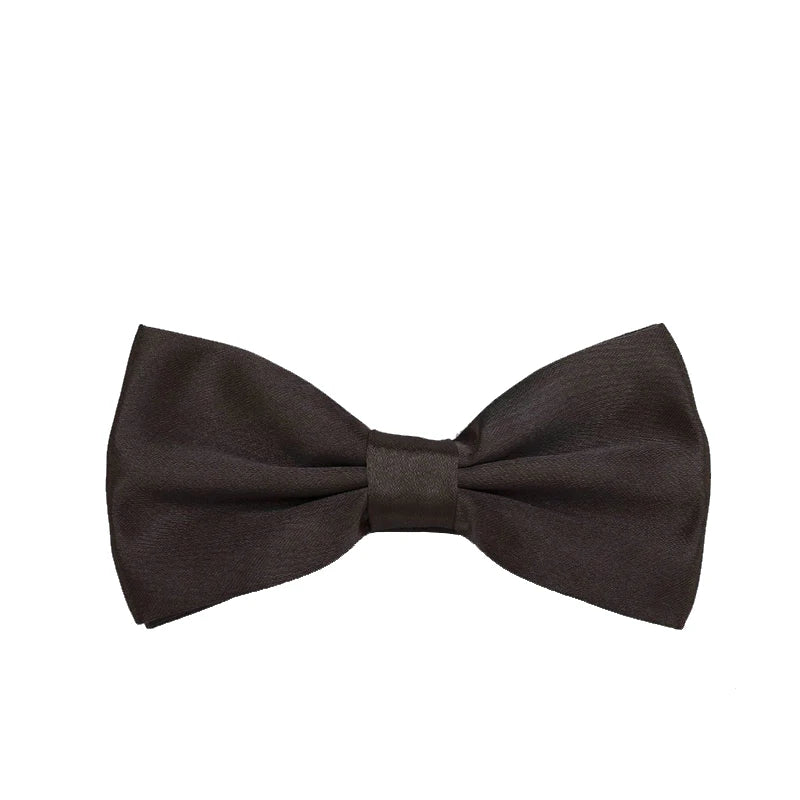 HUISHI Bow Tie For Men Bowtie Solid Color Fashion Butterfly Cravat Banquet Party Bowties Black Gold Red Royal Blue Wine Ties Men