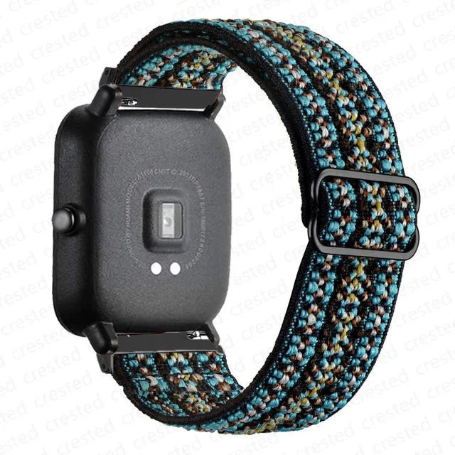 Nylon band For Amazfit GTS 4/2/2e/3/GTS2 Mini/GTR/4/3/Pro/GTR2/stratos Bracelet correa Amazfit bip 6 5 3 20mm/22mm Watch straps