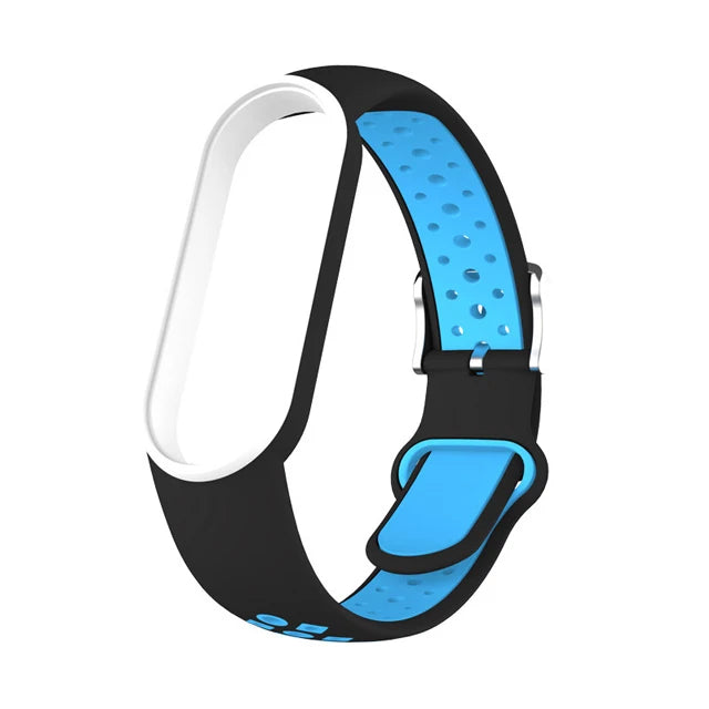 Strap for Mi Band 7 Bracelet Sport Silicone Miband5 Miband 6 Wrist Correa Replacement Band for Xiaomi Mi Band 7 Belt Accessories