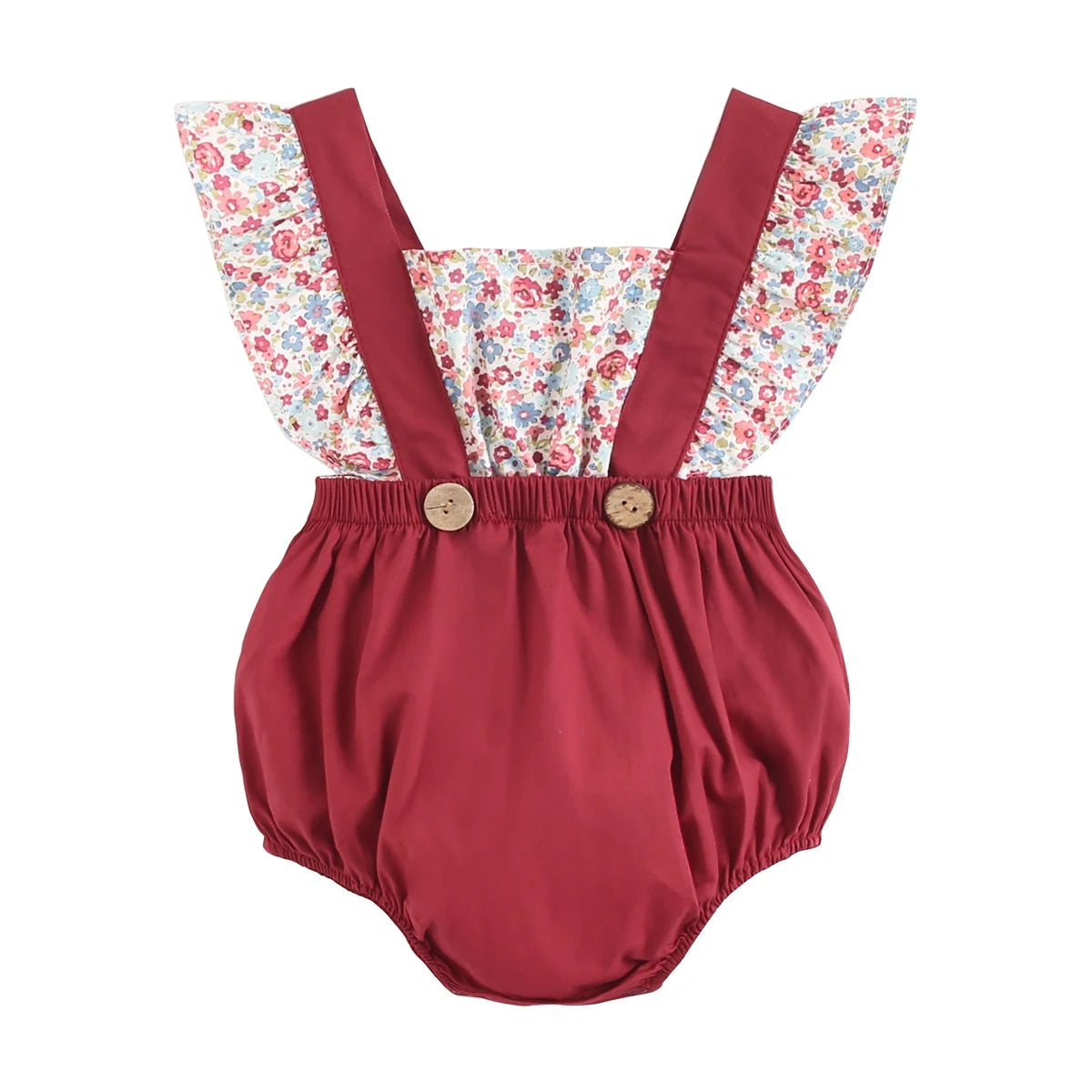 Sanlutoz Summer Cotton Baby Girls Rompers Newborn Princess Baby Clothing Cute Flowers Toddler Infant Romper