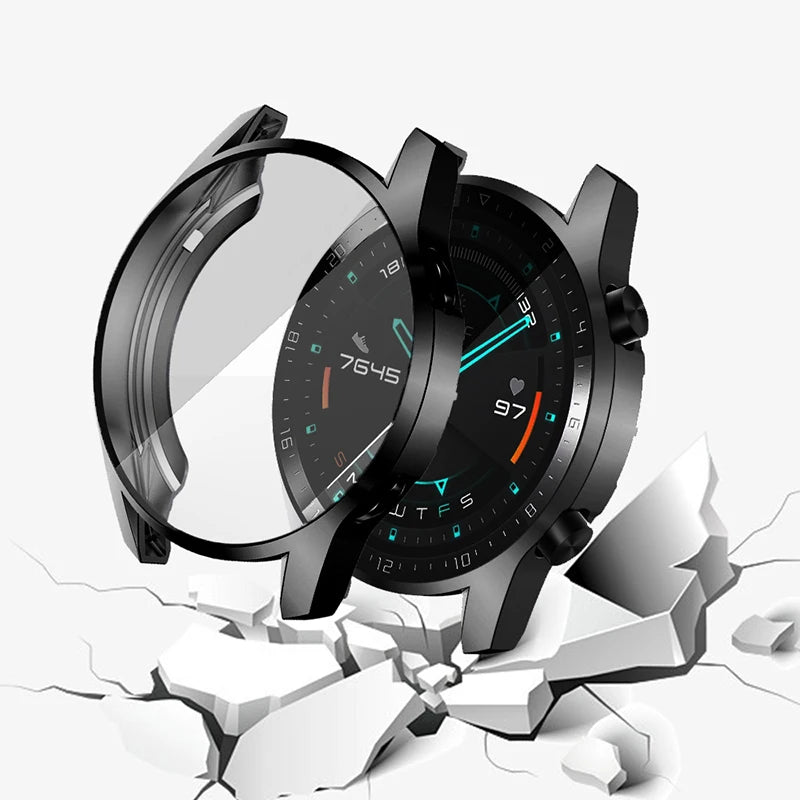 Case for Huawei Watch GT 4 46mm GT 2 46mm GT 3 46mm 42mm / GT 5 GT 6 46mm 41mm Screen Protector Cover GT2 GT3 GT4 GT5 GT6 Case