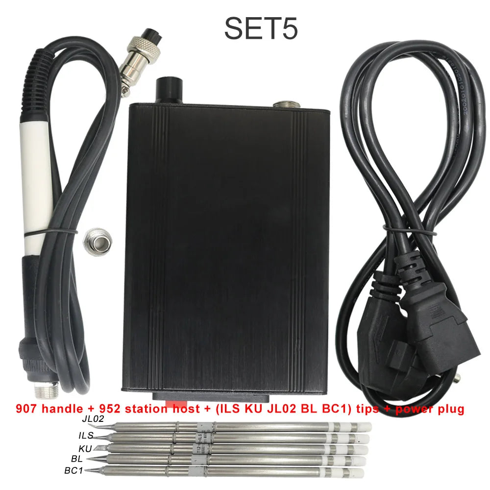 Quick Heating T12 soldering station electronic welding iron 2020 New version STC T12 OLED Digital Soldering Iron T12-952 QUICKO