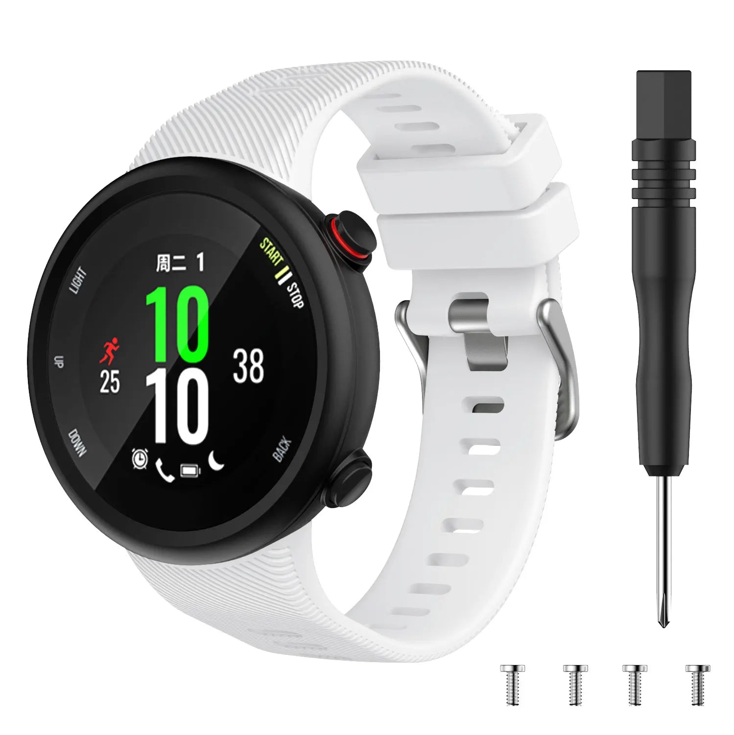 High Quality Silicone Strap for Garmin Swim 2 Smart Watch Band Sport Wristband for Garmin Forerunner 45 45s Bracelet Accessories