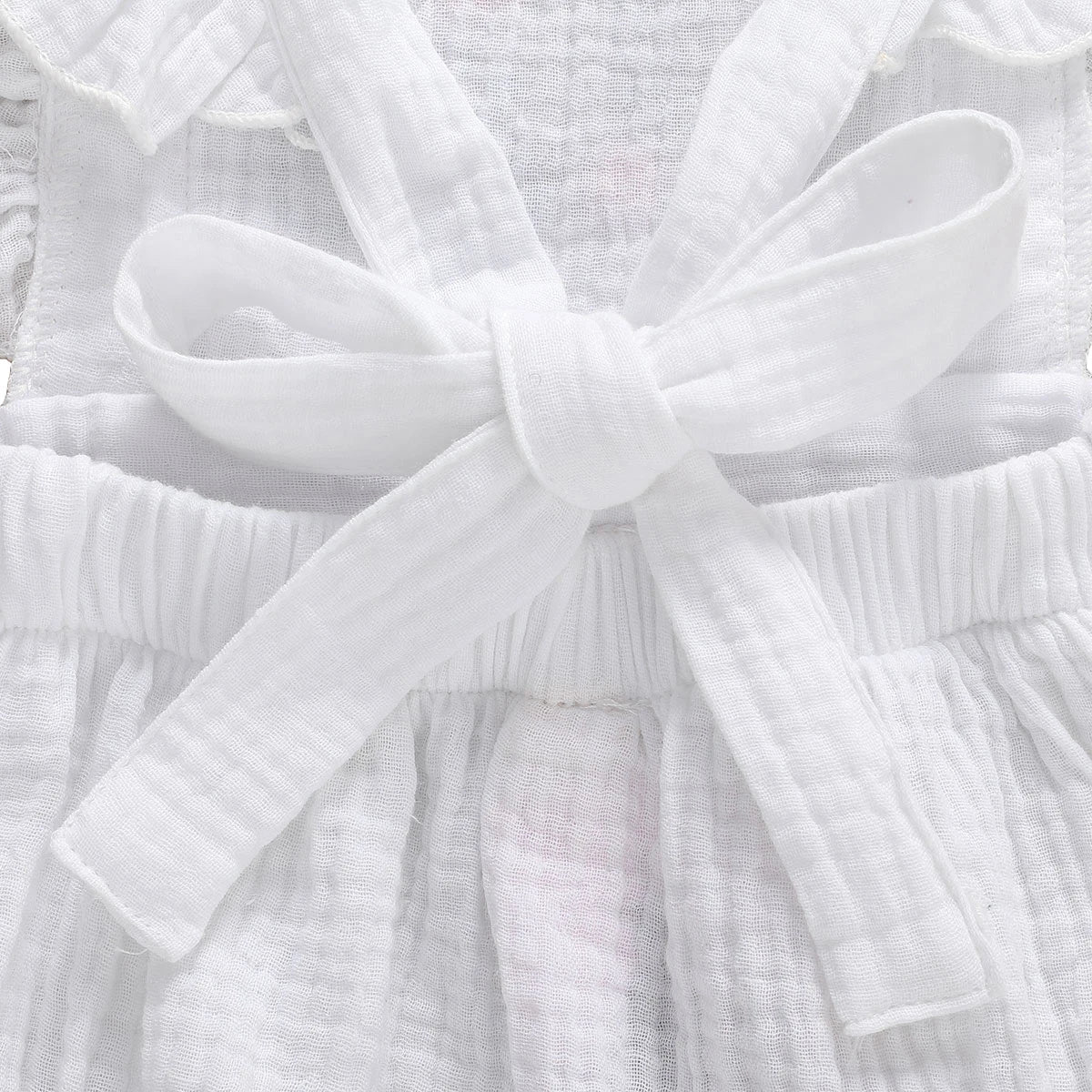 Citgeett Summer Newborn Infant Baby Girls Flowers Print Ruffles Short Sleeve Cotton Backless Lovely Jumpsuits Headband Clothes