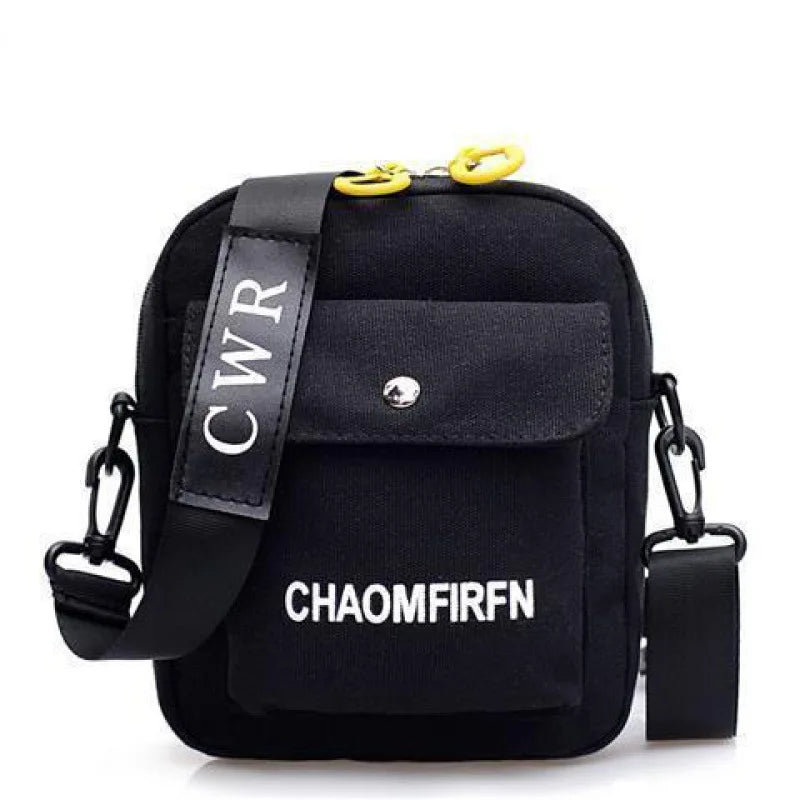 Women Shoulder Bag Fashion Pure Color Casual Tote Outdoor Bag Canvas Handbag Zipper Messenger Messenger Bags Sac Main Femme