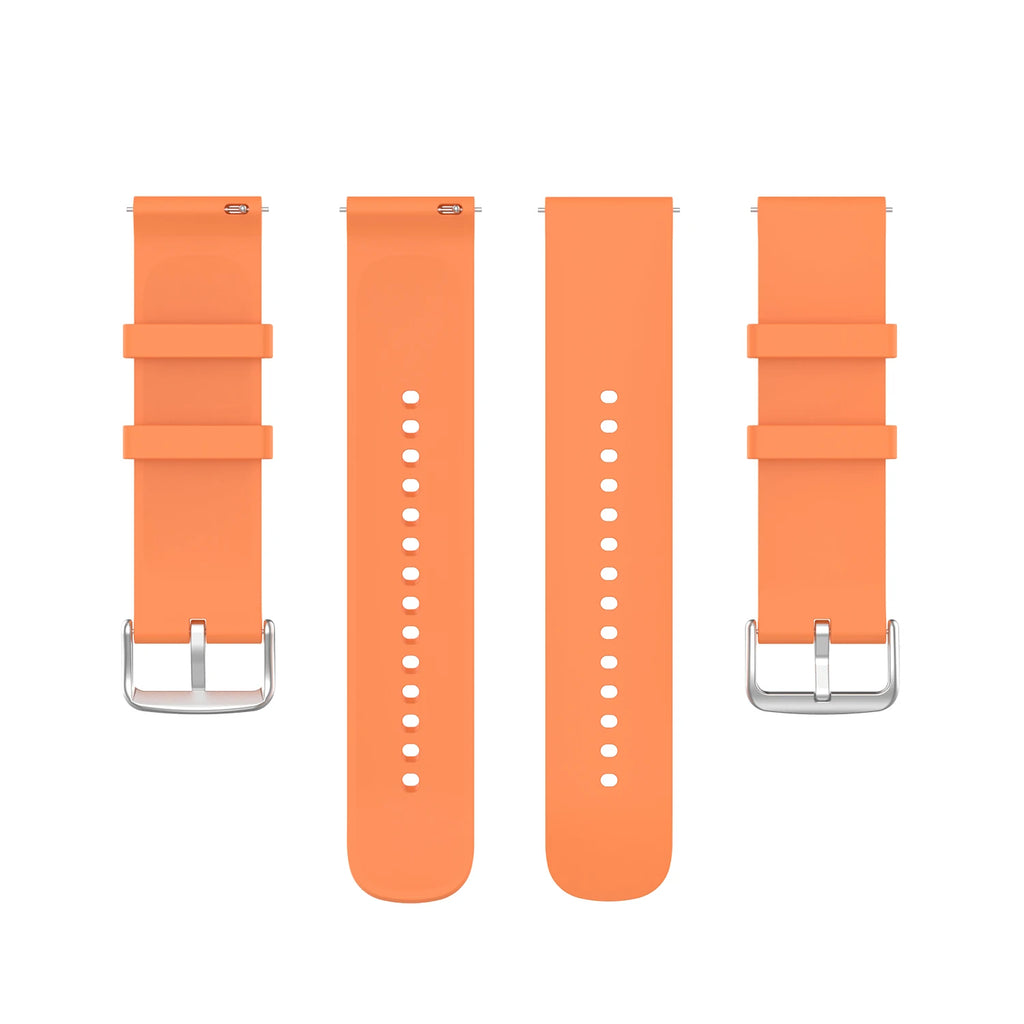 20mm 22mm Watchstrap band For Amazfit Bip U Pro / Bip S Lite /Amazfit Stratos 3 2 2s pace Strap Sport Silicone Smart Wristbands