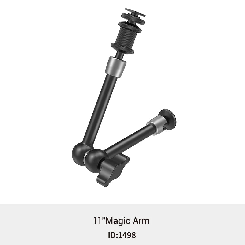 SmallRig 5.5 inches Articulating  Arm Adjustable Friction Magic Arm with 1/4 Thread Screw for DSLR LCD Monitor/LED Light 2065B