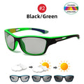 Cycling Photochromic Sunglasses Sports Men 2026 Polarized Women Color Changing Goggles Outdoor Climbing UV400 Eyeglasses