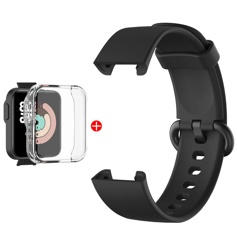 Replacement Strap For Mi Watch Lite Silicone Watchbands Watch Strap For Redmi Watch 2 Lite Strap Correa Bracelet