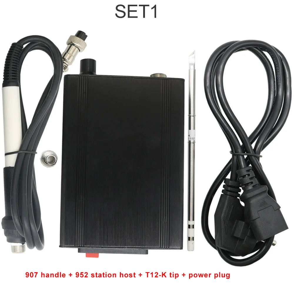 Quick Heating T12 soldering station electronic welding iron 2020 New version STC T12 OLED Digital Soldering Iron T12-952 QUICKO
