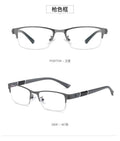 New Trend Reading Glasses Reading Glasses Men and Women High Quality Half Frame Diopters Business Office Men Reading Glasses