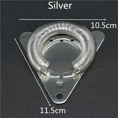 Bar Strainer Sprung Cocktail Strainer Stainless Steel Deluxe Strainer Bar Tools