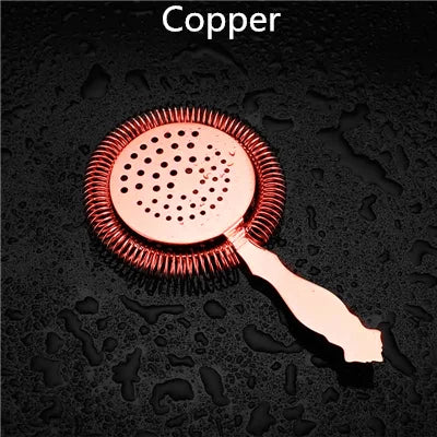 Bar Strainer Sprung Cocktail Strainer Stainless Steel Deluxe Strainer Bar Tools
