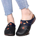 Fashion Simple Women Sandals Comfort Closed Toe Platform Flower Slipper For Daily Any Occasion Wedding Beach Park Indoor Outdoor