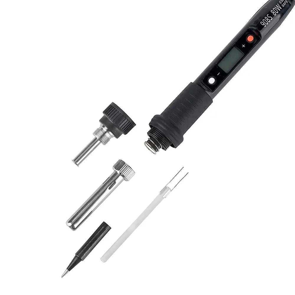JCD Electric Soldering Iron 80W LCD Digital Display Adjustable Temperature Soldering Iron Tips 220V/110V Welding Solder Tools