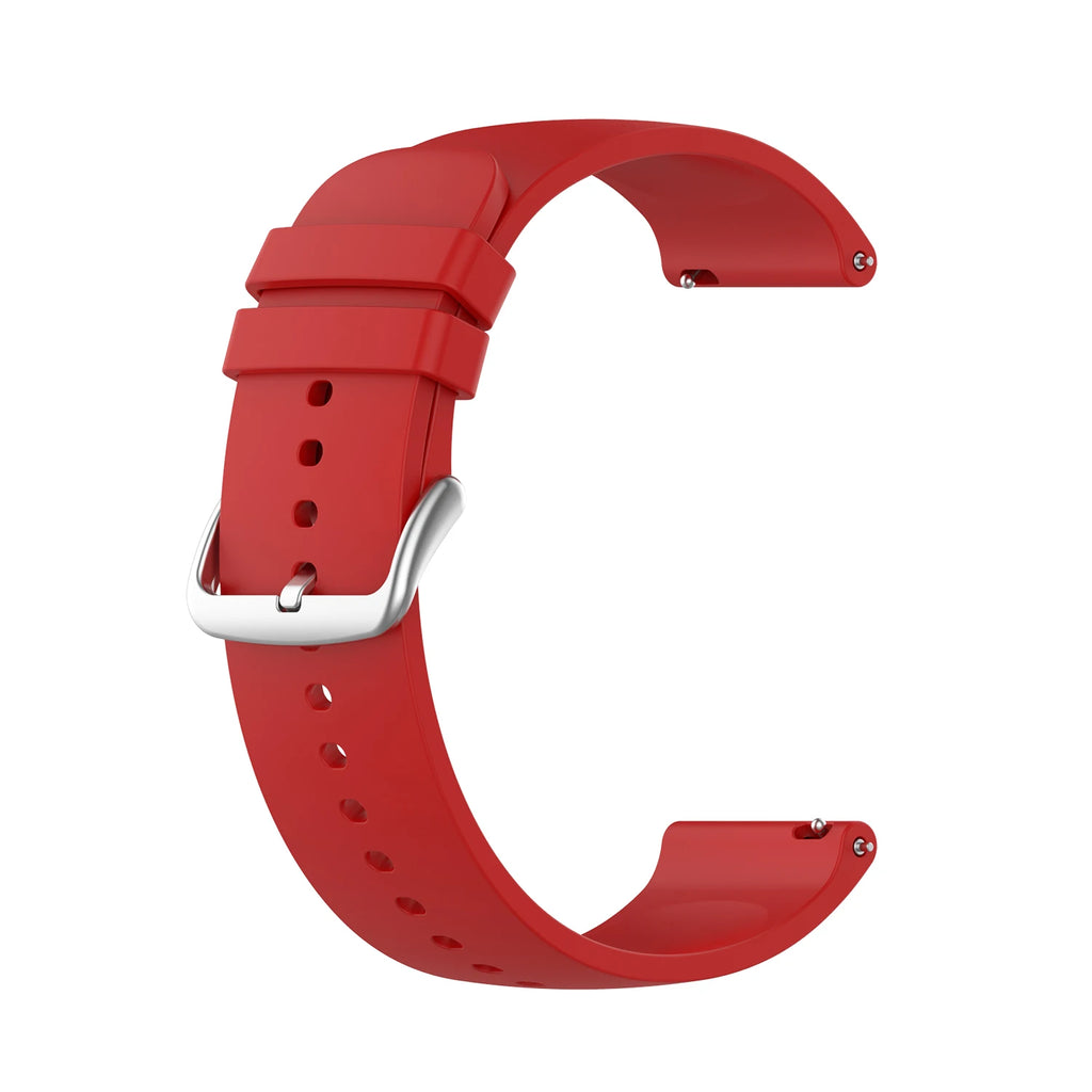 20mm 22mm Watchstrap band For Amazfit Bip U Pro / Bip S Lite /Amazfit Stratos 3 2 2s pace Strap Sport Silicone Smart Wristbands
