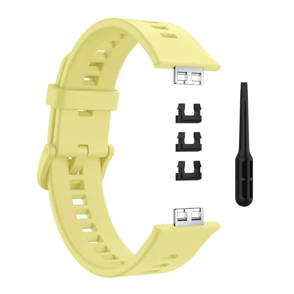 Silicone Band For Huawei Watch FIT Strap Smartwatch Accessories Replacement Wrist Bracelet Correa huawei watch fit Straps