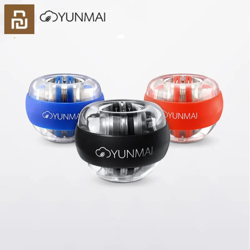 Youpin Yunmai Wrist Trainer LED Gyroball Essential Spinner Gyroscopic Forearm Exerciser Gyro Ball