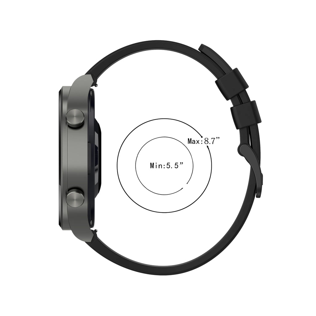 22mmOfficial Silicone Replacement Gt2 Pro Strap Band For Huawei Watch GT5/3 GT4 2 46mm Pro Original Watchband Wristband Bracelet