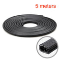 2/5/10m Car Door Seal Edge Protector Auto Sealing Tape Strips Guard Trim Automobile Door Trunk Stickers Decorative Seal for Cars