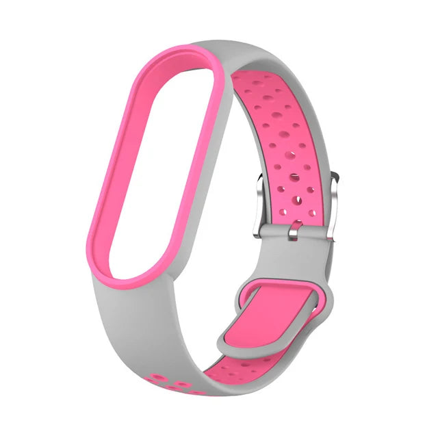 Strap for Mi Band 7 Bracelet Sport Silicone Miband5 Miband 6 Wrist Correa Replacement Band for Xiaomi Mi Band 7 Belt Accessories