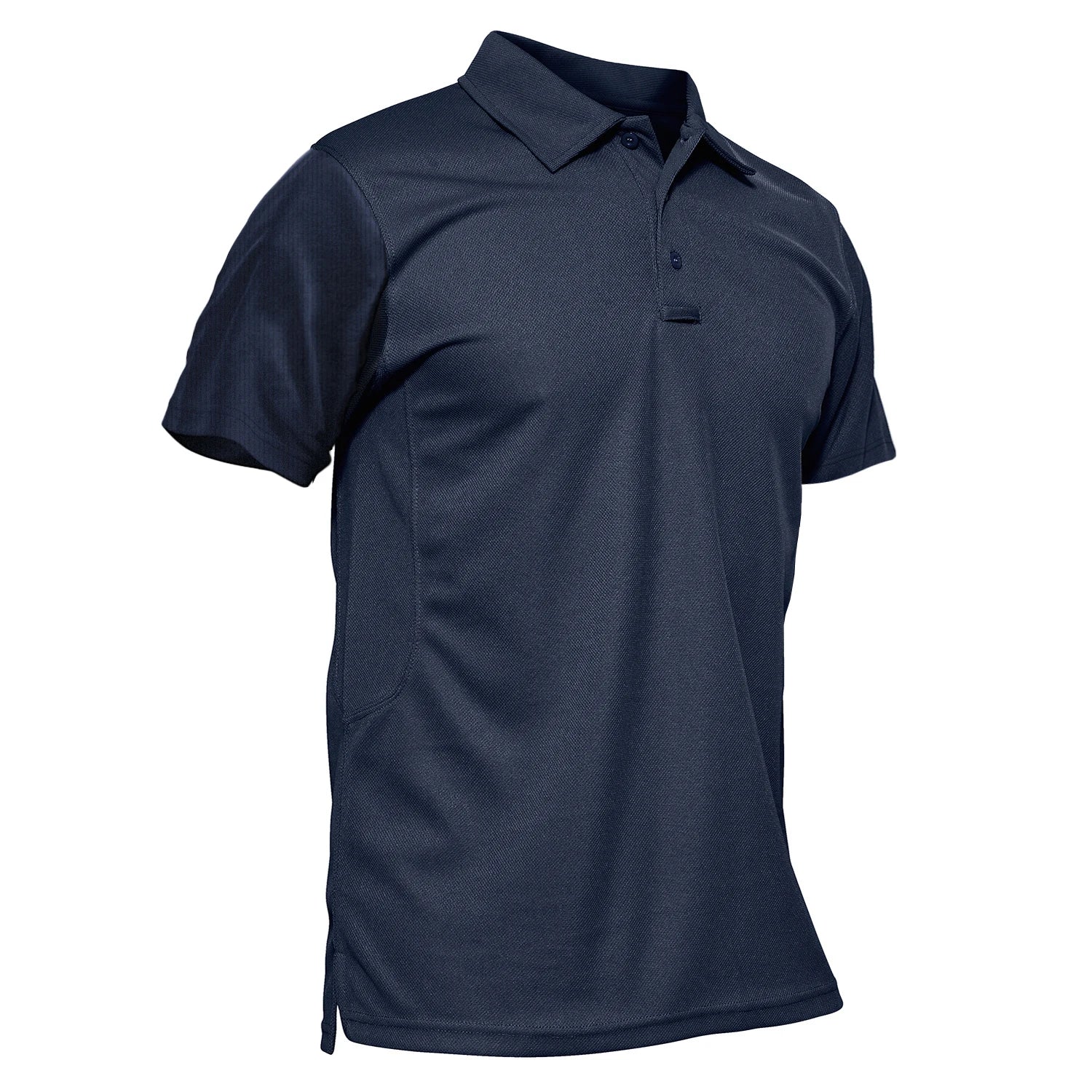 TACVASEN Summer Colorful Fashion Polo Tee Shirts Men's Short Sleeve T-shirt Quick Dry Army Team Work Green T-Shirt Tops Clothing