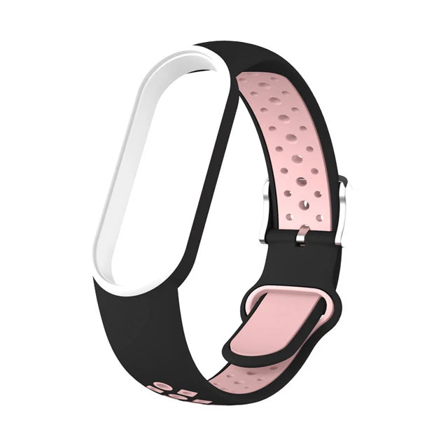 Strap for Mi Band 7 Bracelet Sport Silicone Miband5 Miband 6 Wrist Correa Replacement Band for Xiaomi Mi Band 7 Belt Accessories