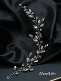 Women Rhinestone Hair Vine Fashion Hair Jewelry Handmade Prom Hair Ornaments Wedding Bridal Hair Accessories for Party Hairband