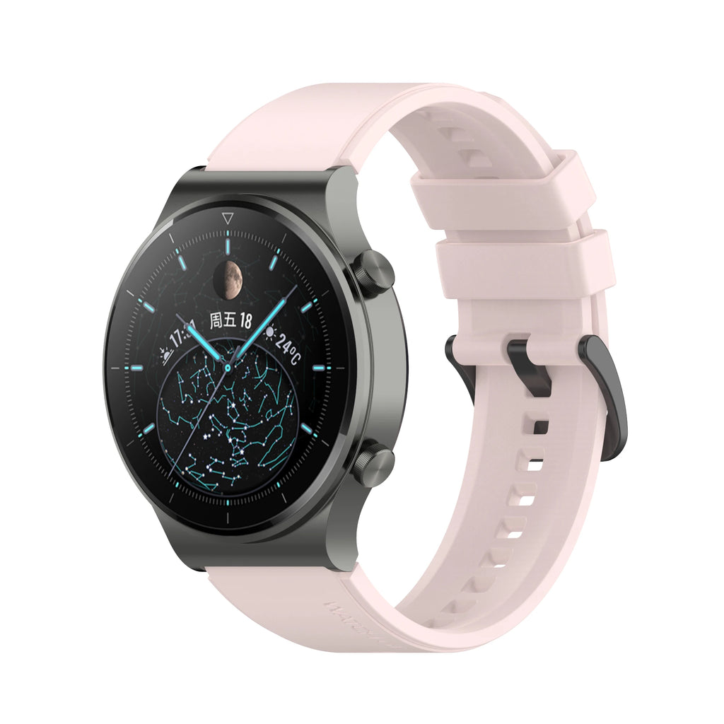 22mmOfficial Silicone Replacement Gt2 Pro Strap Band For Huawei Watch GT5/3 GT4 2 46mm Pro Original Watchband Wristband Bracelet
