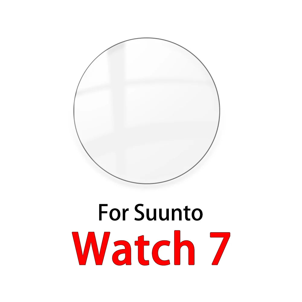 [5PCS] Tempered Glass for Suunto Watch 9 Baro 7 5 3 Screen Protector - Ultra HD Anti-scratch Glass Protective Film Accessories