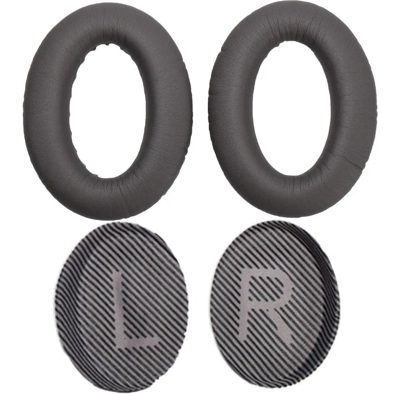 Replacement Ear Pads for BOSE QC35 for QuietComfort 35 & 35 II Headphones Memory Foam Ear Cushions High Quality with Crowbar