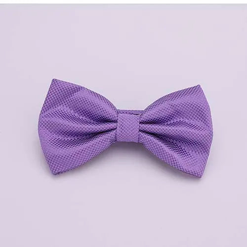 HUISHI Bow Tie For Men Bowtie Solid Color Fashion Butterfly Cravat Banquet Party Bowties Black Gold Red Royal Blue Wine Ties Men