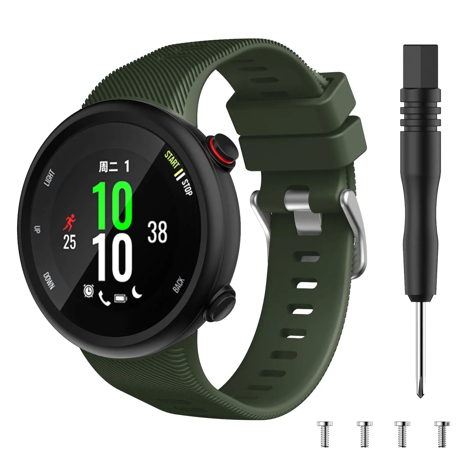 High Quality Silicone Strap for Garmin Swim 2 Smart Watch Band Sport Wristband for Garmin Forerunner 45 45s Bracelet Accessories